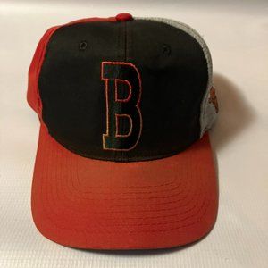 Vintage Starter NBA Chicago Bulls "B" Pinwheel Tri Color Side Logo Snapback Hat